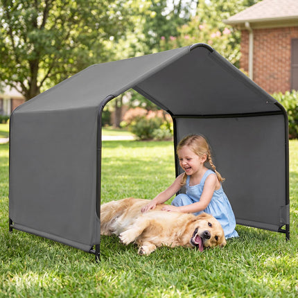 Outdoor Dog Shade Shelter, Waterproof, 51"x46.5"x42.5"