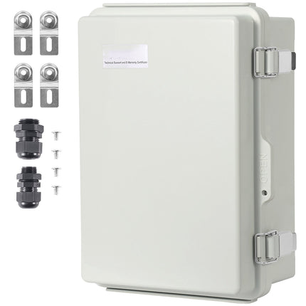 Outdoor Electrical Junction Box, ABS IP67, 300x200x180mm