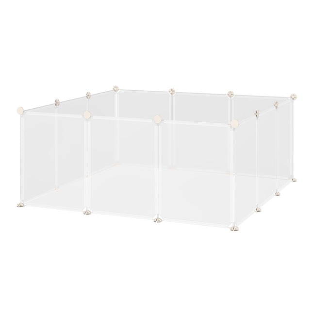 Ohrádka pro malé mazlíčky, 12 panelů, 105x105x45 cm