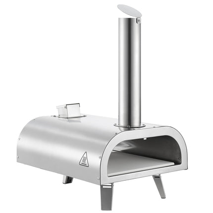 Outdoor Pellet Pizza Oven 12 Inch, Portable Thermometer