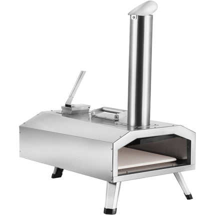 Outdoor Pizza Oven, 12-Inch, Tri-Fuel, Pizza Stone