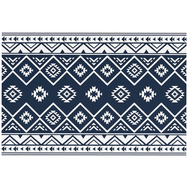 Reversible outdoor rug - Water repellent, 182x274Cm