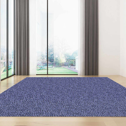 Outdoor Rug Runner 6 x 29.5 Ft, Waterproof, Non-Slip, Blue