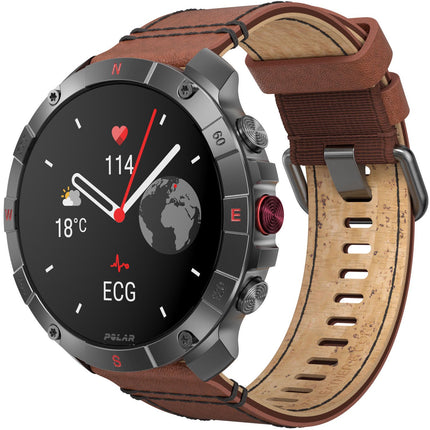 Outdoorové sportovní hodinky, titan, safírový displej AMOLED
