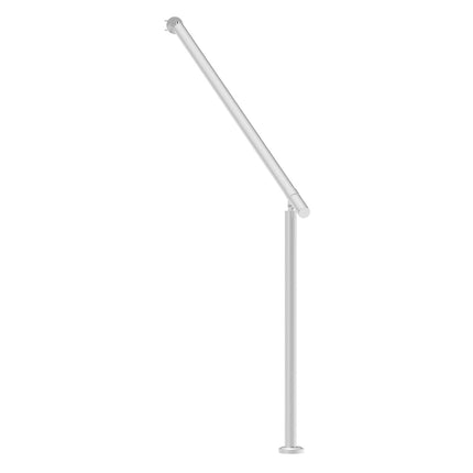Outdoor Stair Handrail, 47-Inch Stainless Steel, Silver