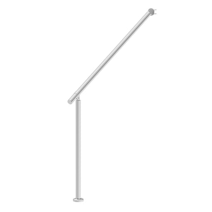 Outdoor Stair Handrail, 47-Inch Stainless Steel, Silver
