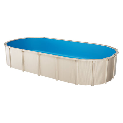 Oval Pool Liner 24 x 12.3 Ft, Overlap, 52 In Wall