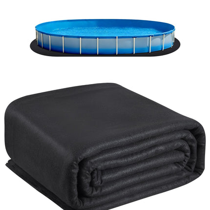 Oval Pool Liner Pad 5.5 x 10 m, Geotextile Underlay