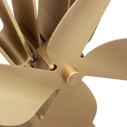 Ventilátor na kamna bez elektřiny