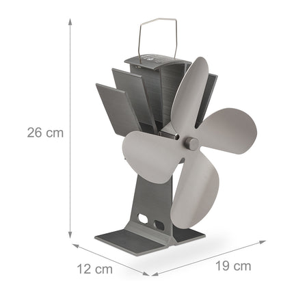Ventilátor na kamna bez elektřiny