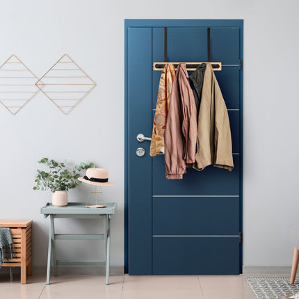 Over Door Coat Rack with 6 Hooks for Hallways