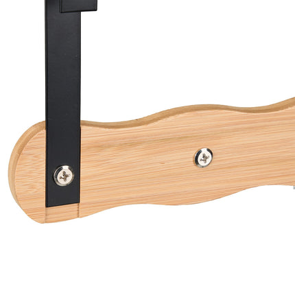 Over Door Hook Rail with 5 Hooks for Bedrooms