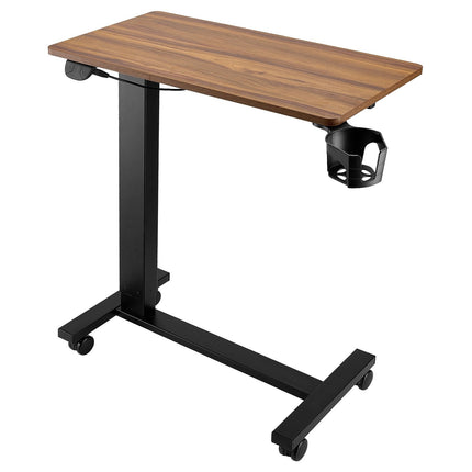 Overbed Table, Electric Height Adjustable Rolling Laptop Desk