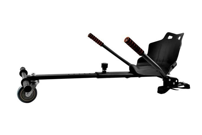 Overlay - go-kart for a two-wheeled board with adjustment