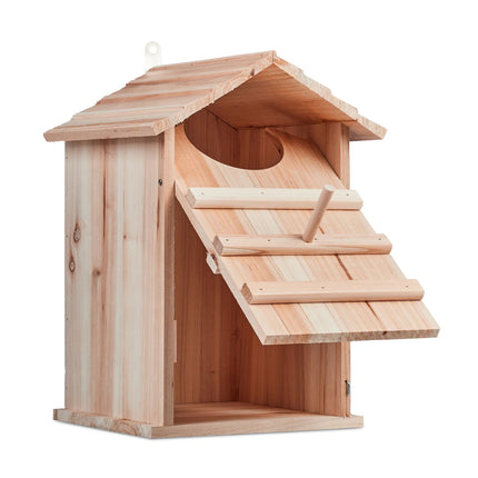 Eulennistkasten Holz