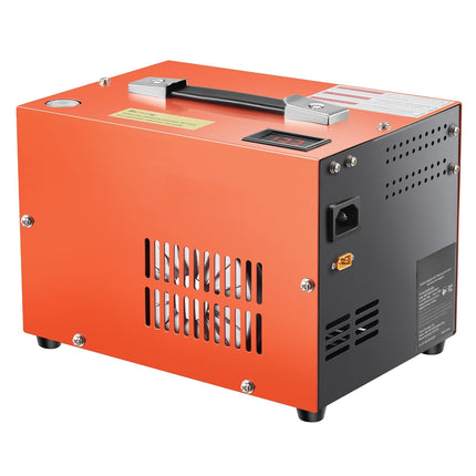 PCP Air Compressor 4500 PSI, AC-DC, Fan Cooling, Manual Stop
