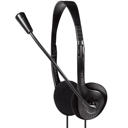 PC headset Stereo with microphone 1x3.5mm connector