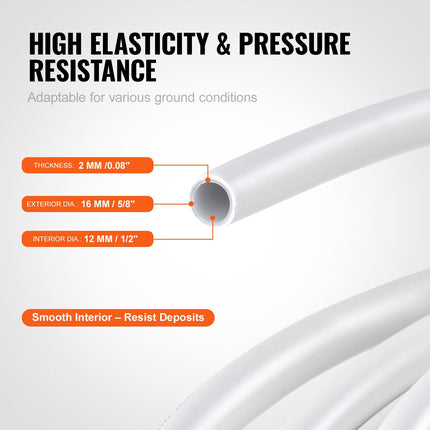 PEX-AL-PEX Tubing 300 m, 16 mm Oxygen Barrier Pipe
