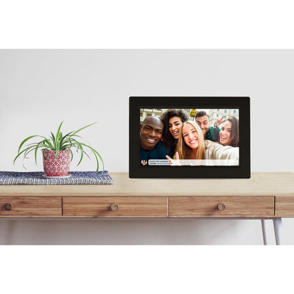 PFF-1015B 10.1" chytrý fotorámeček se softwarem FRAMEO černý
