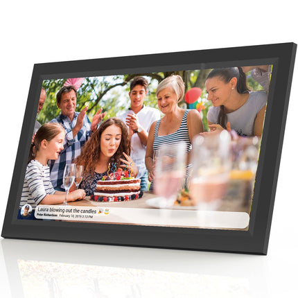 PFF-1503B 15.6” FULL HD digitální Wi-Fi fotorámeček s fotosoftwarem FRAMEO černý