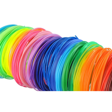 PLA 3D filamenty - sada 30 ks x 5m
