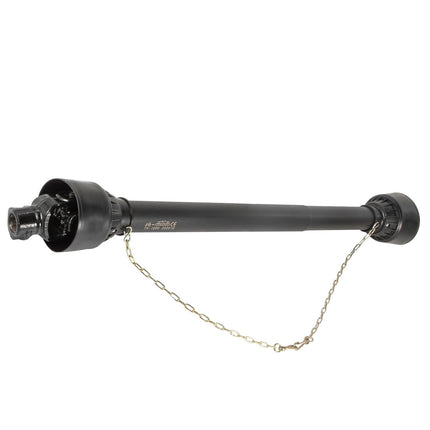 PTO Drive Shaft, 1-3/8 in 6-Spline, 43–61 in; Round End