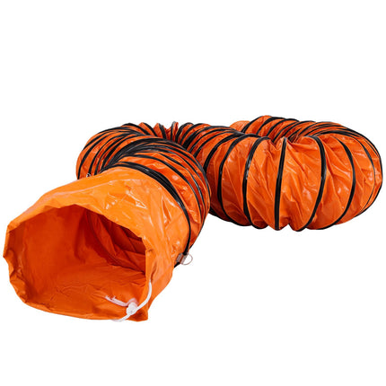 PVC Flexible Duct Hose, 12-Inch x 32-Ft Ventilation