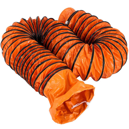 PVC Flexible Duct Hose, 12-Inch x 32-Ft Ventilation