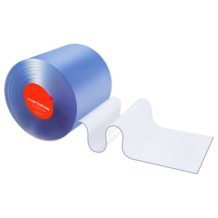 PVC Strip Curtain Roll, Clear 101 Ft x 12 In, 3 mm