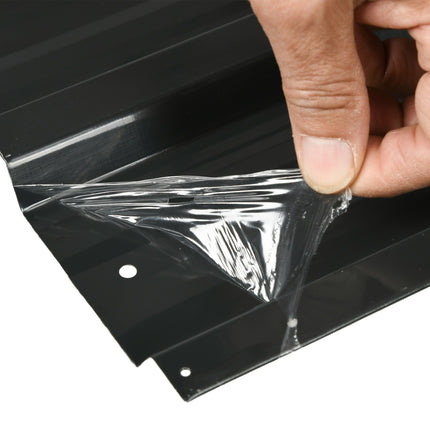 Trapezoidal galvanized roof panels, 129x45 cm, 7 m², weatherproof