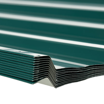 Trapézové pozinkované stropní panely 129 x 45 cm, 12 ks