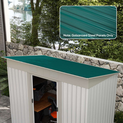 Trapézové pozinkované stropní panely 129 x 45 cm, 12 ks