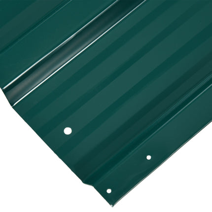 Trapézové pozinkované stropní panely 129 x 45 cm, 12 ks