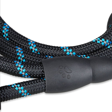 Polstrované vodítko pro psa černé 150 cm