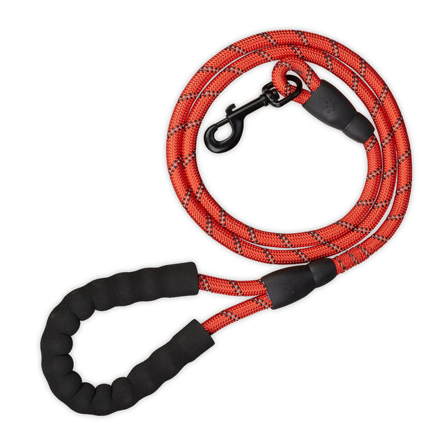 Polstrované vodítko pro psa červené 150 cm