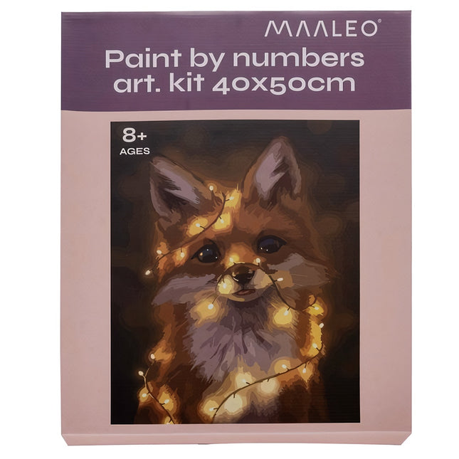 Malování podle čísel 40x50cm - Maaleo liška 22782
