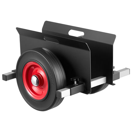 Panel Dolly, 1000 lb Capacity, 10 in Rubber Wheels