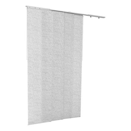 Panel Track Blinds, 4 Panels, 116–218 cm Track, Gray