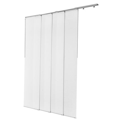 Panel Track Blinds, White, 4 Panels, 116-218 cm