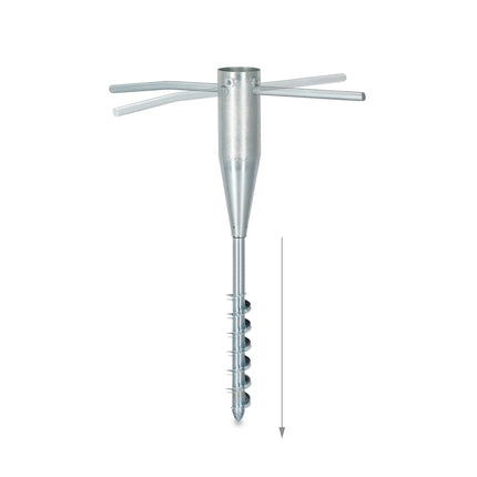 Parasol Ground Anchors, Set of 2, Adjustable Size