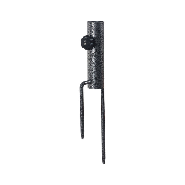 Zemní hrot na slunečník, ocel, nastavitelný 25–32 mm