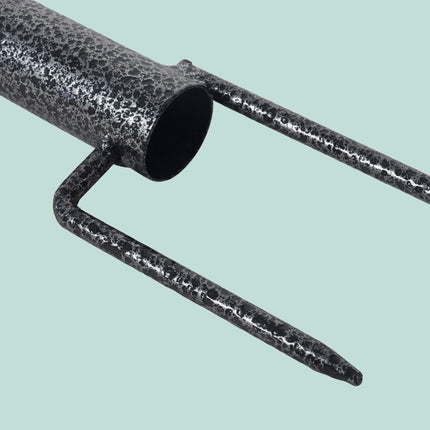 Zemní hrot na slunečník, ocel, nastavitelný 25–32 mm