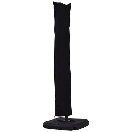 Boční slunečník, UV50+ se stojanem a obalem, 270x270 cm