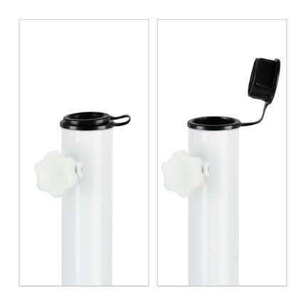 Parasol for plates white