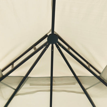 Venkovní párty stan, dvojitá střecha – 3.65x3m, moskytiéra