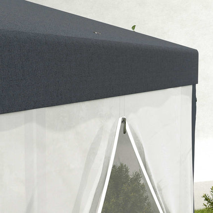 Šestihranný pavilon 4x4m, polyester a kov, s moskytiérou