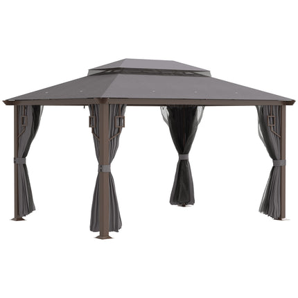 Zahradní altánový stan, 4x3m, kovový rám, moskytiéra