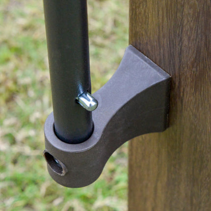 Pergola with adjustable roof, 3.45x3.45M, UV50 Waterproof