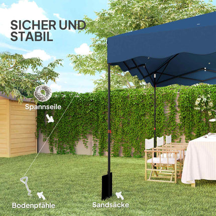 Pop-up zahradní pavilon, 3x3m, voděodolný, UV 50+