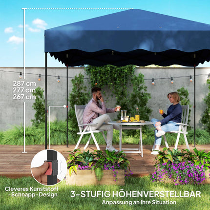 Pop-up zahradní pavilon, 3x3m, voděodolný, UV 50+